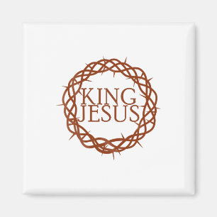 König Jesus Magnet