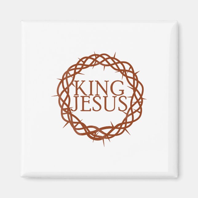König Jesus Magnet (Vorne)