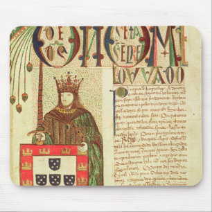 König John-II von Portugal Mousepad