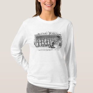 König John übergibt seine Krone T-Shirt