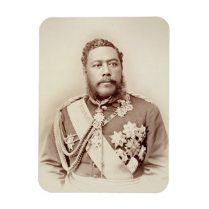 König Kalakaua (1836-91), spätes c19th Magnet