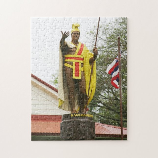 König Kamehameha Statue Puzzle (Vertikal)