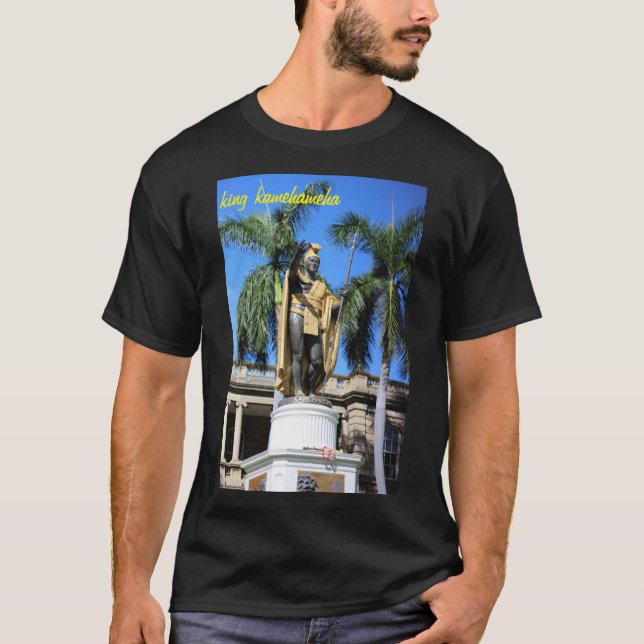 König kamehameha Statue T-Shirt (Vorderseite)