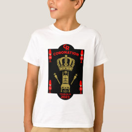 König Karl III. Krönung Gedenkfeier Souvenir T-Shirt