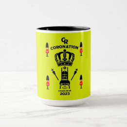 König Karl III. Krönung Gedenkfeier Souvenir Tasse