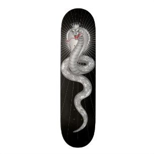 König Kobra - Schwarzes Skateboard