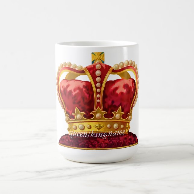 König/Königin Kaffeetasse (Mittel)