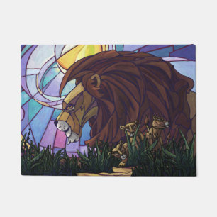 König Lion und CUB-Kunst Fußmatte