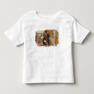 König Louis VI den Bau von aufpassend Kleinkind T-shirt