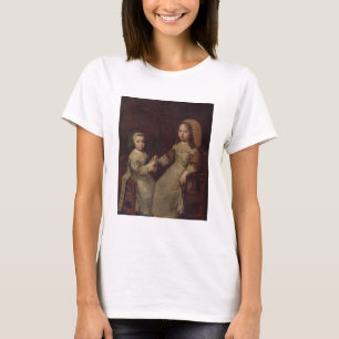 König Louis XIV (1638-1715) als Kind mit Philipp T-Shirt