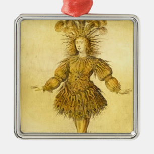 König Louis XIV von Frankreich Ornament Aus Metall