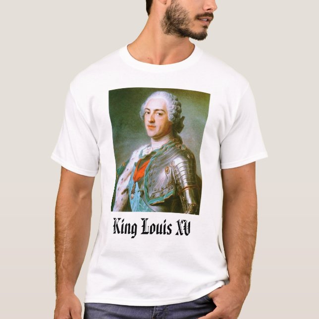 König Louis XV T-Shirt (Vorderseite)