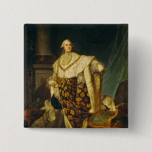 König Louis-XVI von Frankreich in den Button