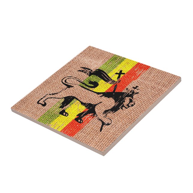 König Löwe Fliese (Seite)