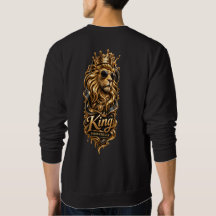 König Löwe Krone Sweatshirt – Bold Herren Royal