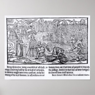 König Malcolm von Schottland Poster