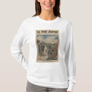 König Manuel II von Portugal Abschied bietend T-Shirt