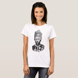 König Menelik Äthiopien T - Shirt