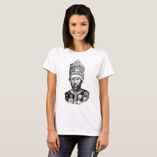 König Menelik Äthiopien T - Shirt
