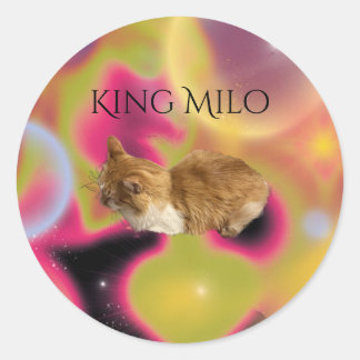 König Milo Aufkleber