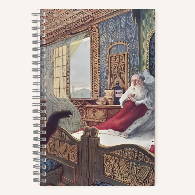König Mirko, der Herr von sieben Ländern Notizbuch (Vorderseite)