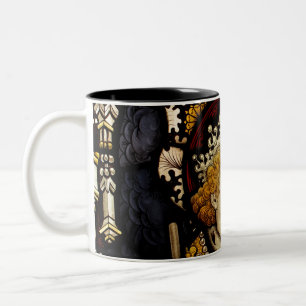 König mittelalterlich Mittelalter Ritter Zweifarbige Tasse