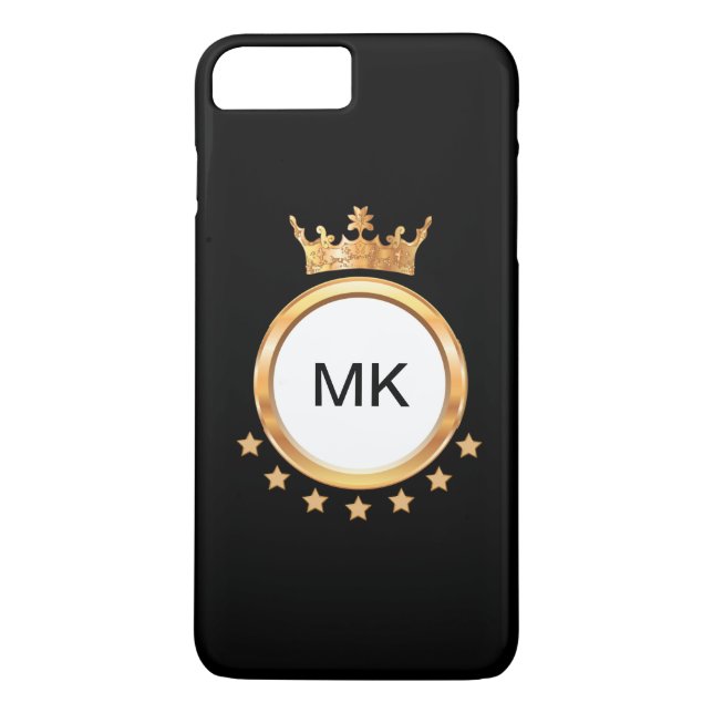 König Of Bling Monogram Case-Mate iPhone Hülle (Rückseite)