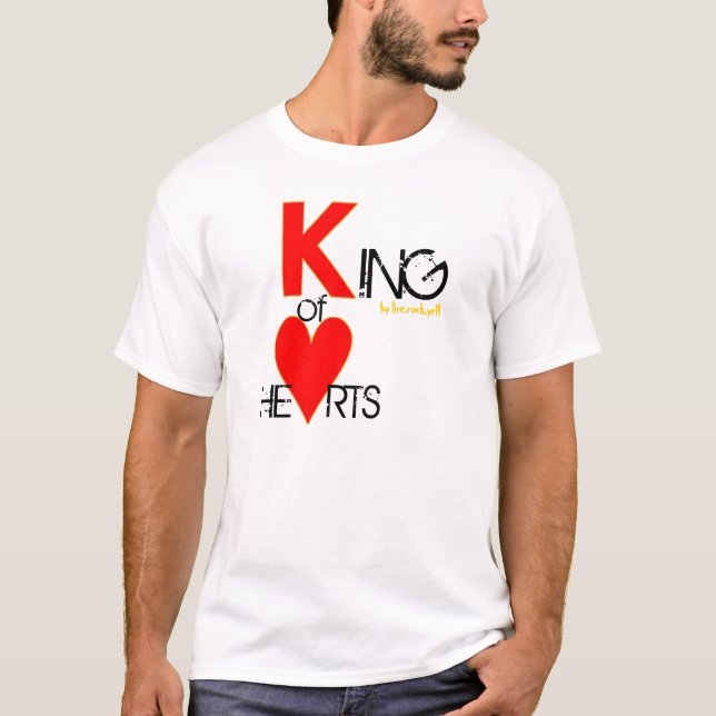KÖNIG OF HEARTS durch live.rock.yell! T-Shirt (Vorderseite)