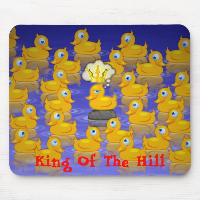König Of The Hill Mousepad (Vorne)
