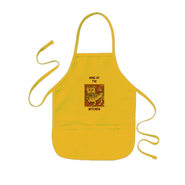König Of The Kitchen Kinderschürze (Vorne)