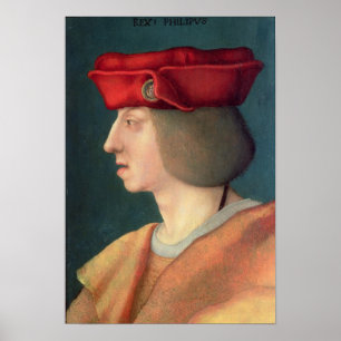 König Philip I "das hübsche" von Spanien Poster