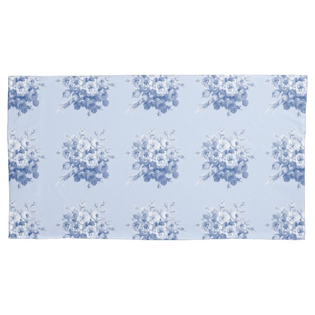 König Pillowcase Janes im Rosen-Hüttendruck Kissenbezug (Vorderseite)