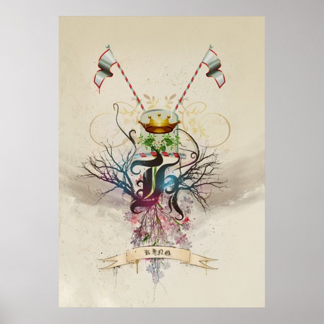 König Poster (Vorne)