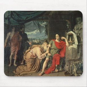 König Priam, das Achilleus um Rückkehr von bitte Mousepad