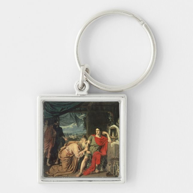 König Priam, das Achilleus um Rückkehr von bittet Schlüsselanhänger (Vorne)