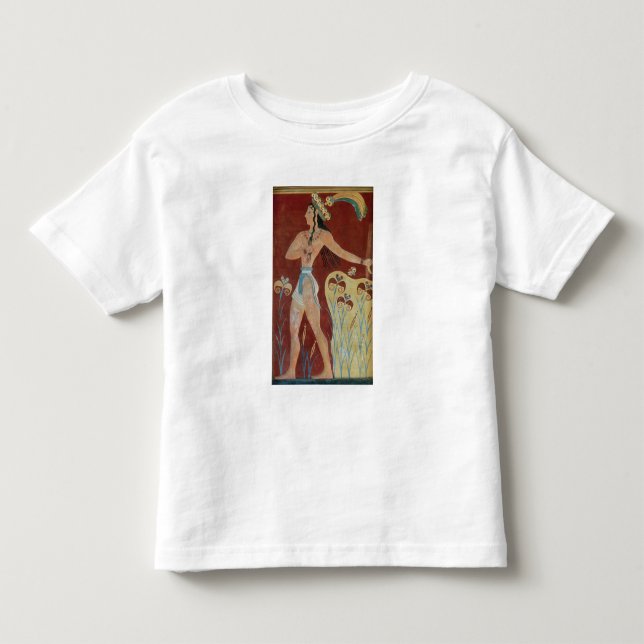 König Priester oder Prinz mit Lilien Kleinkind T-shirt (Vorderseite)