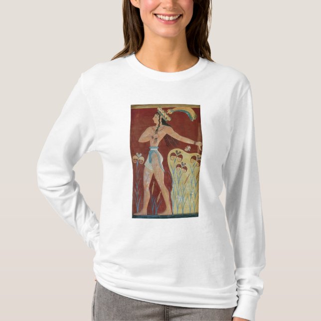 König-Priester oder Prinz mit Lilien T-Shirt (Vorderseite)