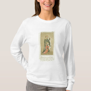 König Richard II (1367-1400) mit seinem Vater T-Shirt