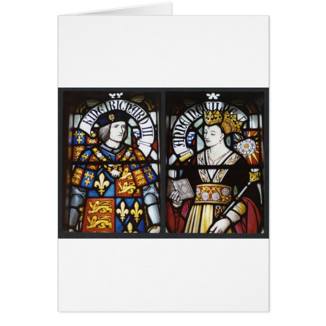 König Richard III und Königin Anne von England (Vorne)