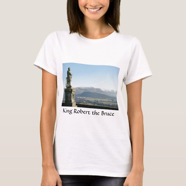 König Robert Schottland-Stirling der Bruce T-Shirt (Vorderseite)