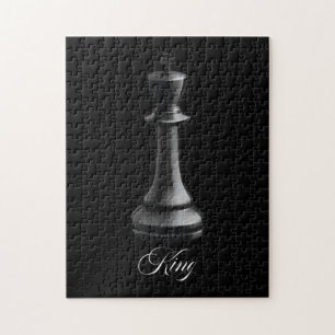 König Schachstück Halloween Kostümschach Lover Puzzle