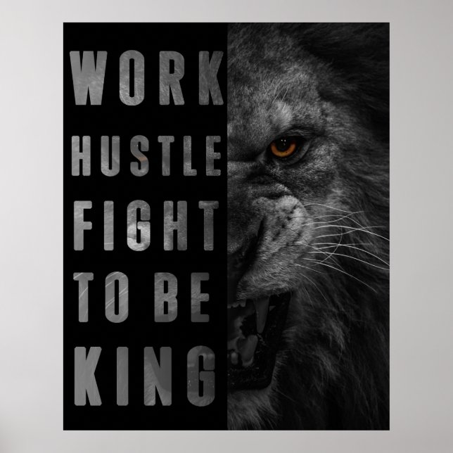 König sein poster (Vorne)