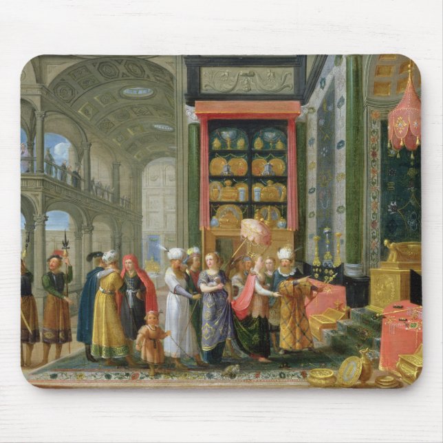 König Solomon und die Königin von Sheba Mousepad (Vorne)