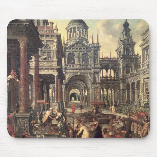 König Solomon und die Königin von Sheba Mousepad (Vorne)