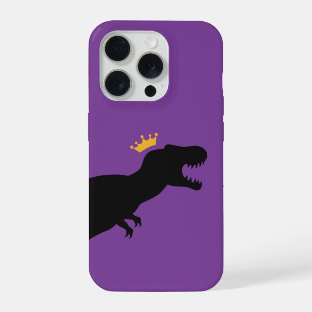 König T-Rex iPhone Hülle (Rückseite)