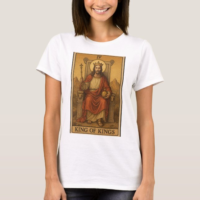 König Tarot Jesus T-Shirt (Vorderseite)