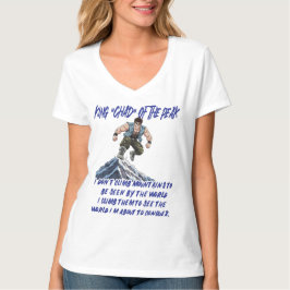 KÖNIG ‚TCHAD‘ DES GIPFELS“ T-Shirt