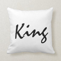 König Throw Decorative Bedroom Pillow