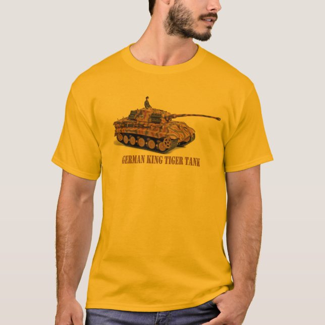 KÖNIG TIGER T-Shirt (Vorderseite)