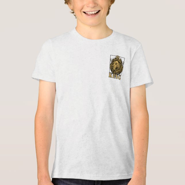 König Tri-Blend Shirt (Vorderseite)